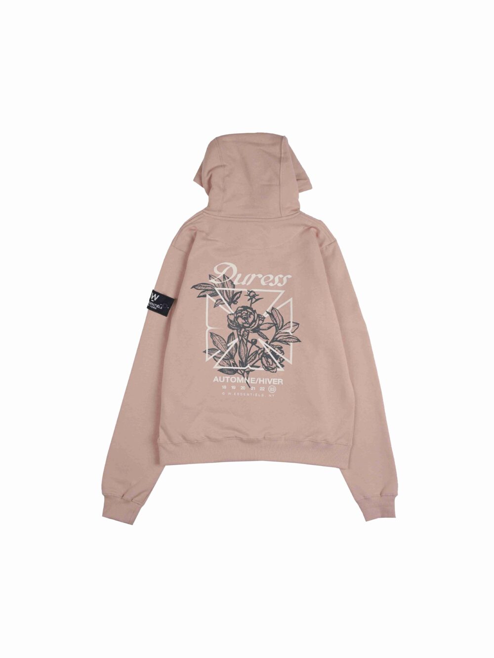 W.Essentiels Contrainte Oversize Hoodie Salmon - Image 2