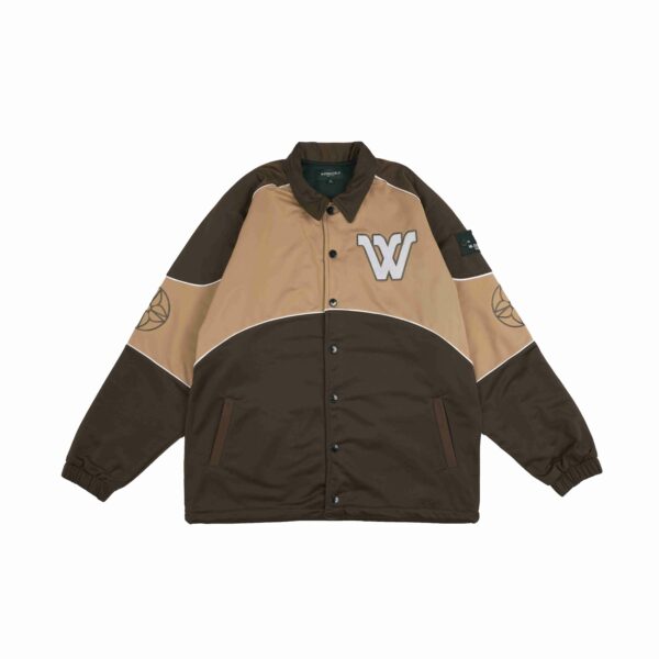 W.Essentiels Genestier Pitstop Jacket Espresso Sand