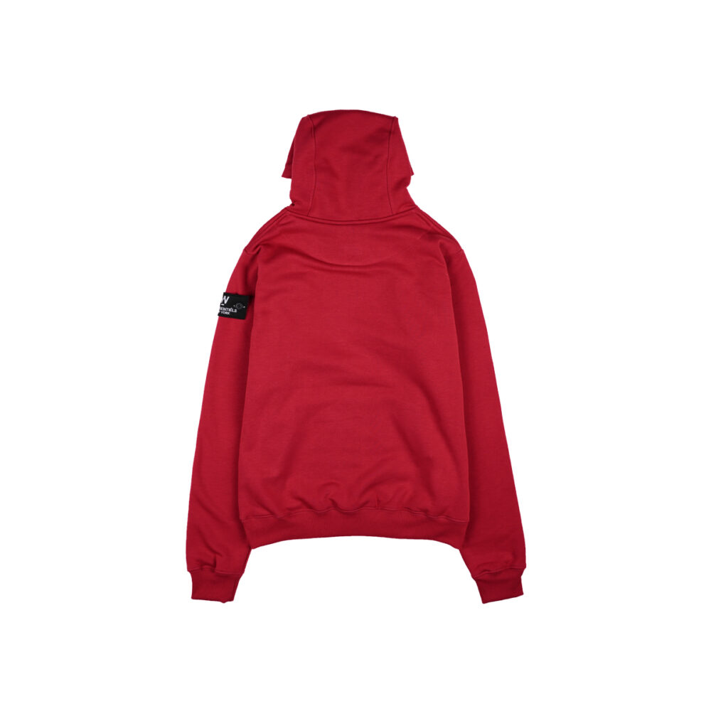 W.Essentiels Ecume Monopack Oversize Hoodie Dark Ceglie - Image 2