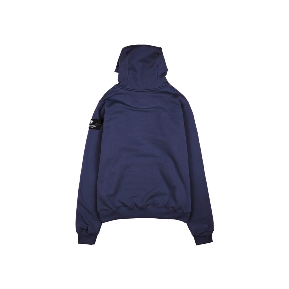 W.Essentiels Ecume Monopack Oversize Hoodie Navy - Image 2