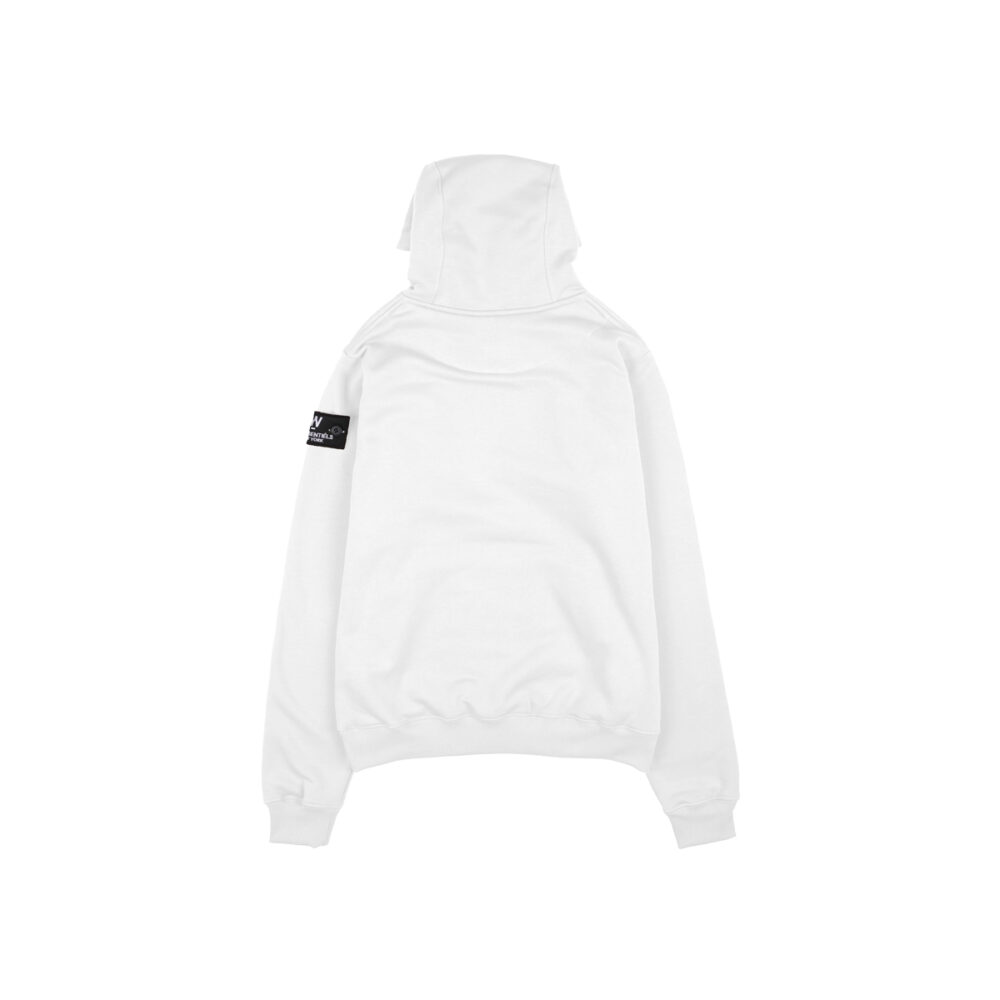 W.Essentiels Ecume Oversize Hoodie White Blanc - Image 2