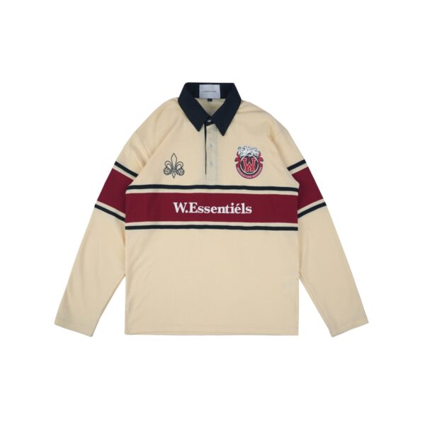 W.Essentiels Aek Arnhaim L/S Polo Bone