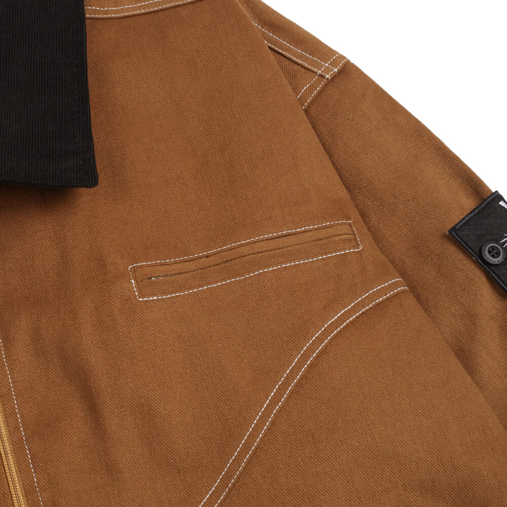 W.Essentiels Dresden Work Jacket Walnut - Image 2