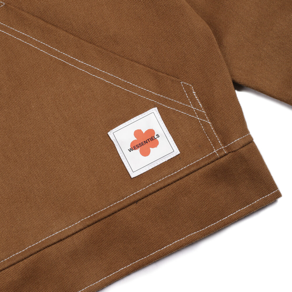 W.Essentiels Dresden Work Jacket Walnut - Image 3