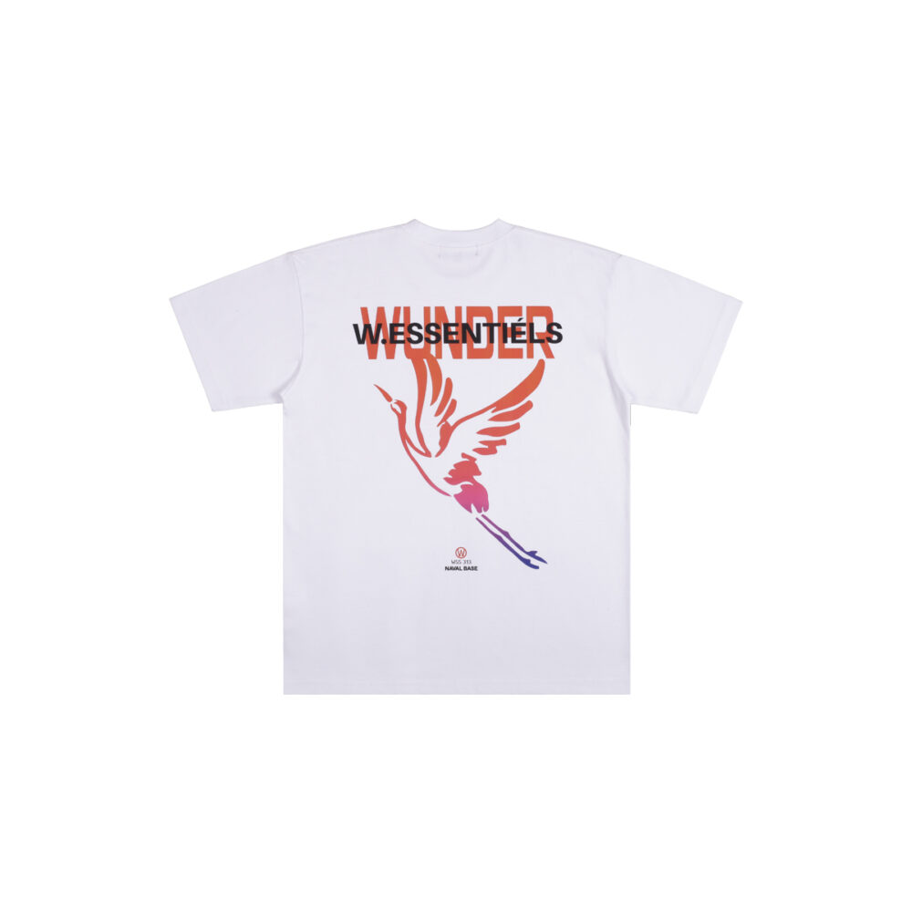 W.Essentiels Rumpler Boxy Cut T-shirt White - Image 3