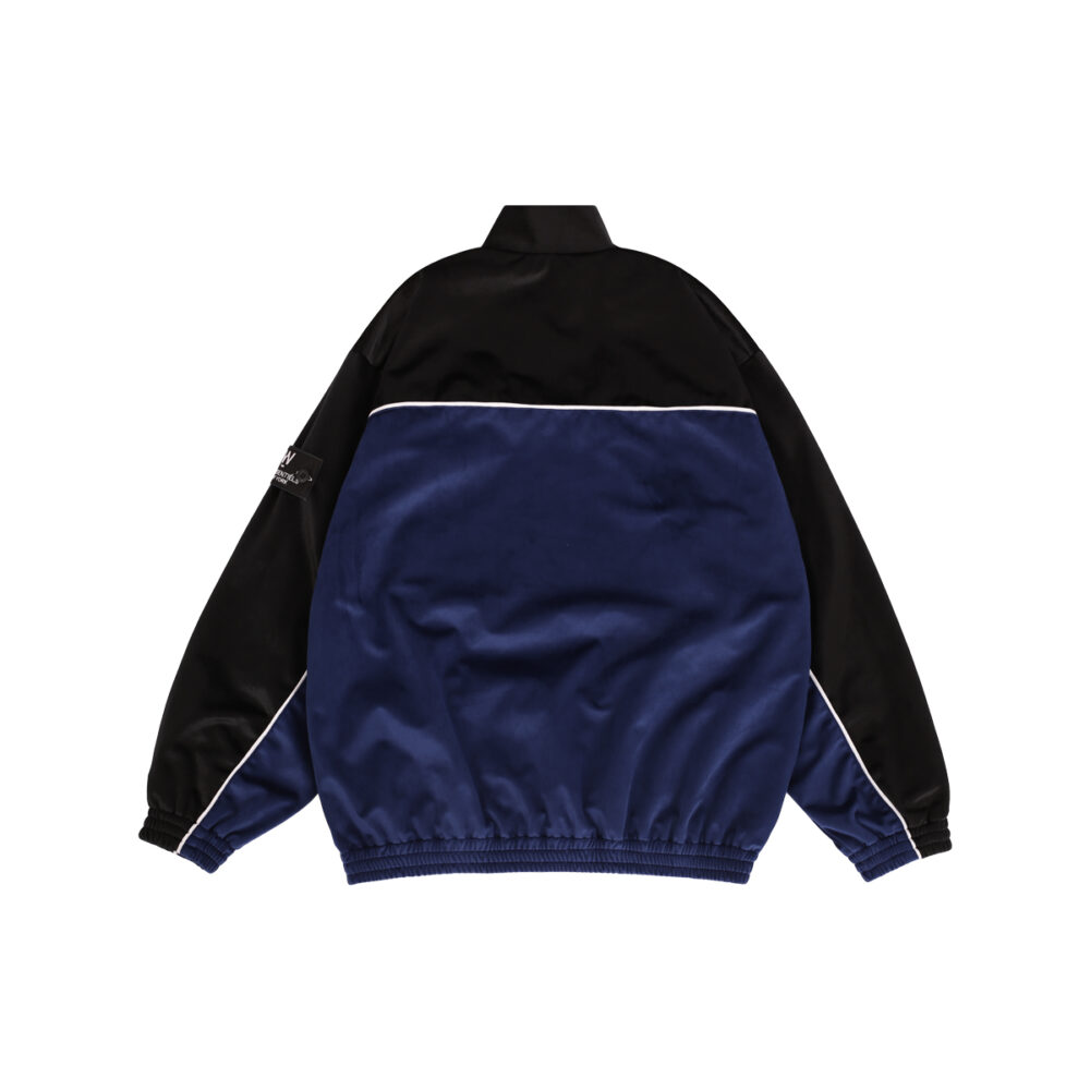 W.Essentiels Sormonne Player Issue Warmup Jacket Midnight Navy/Noir - Image 2