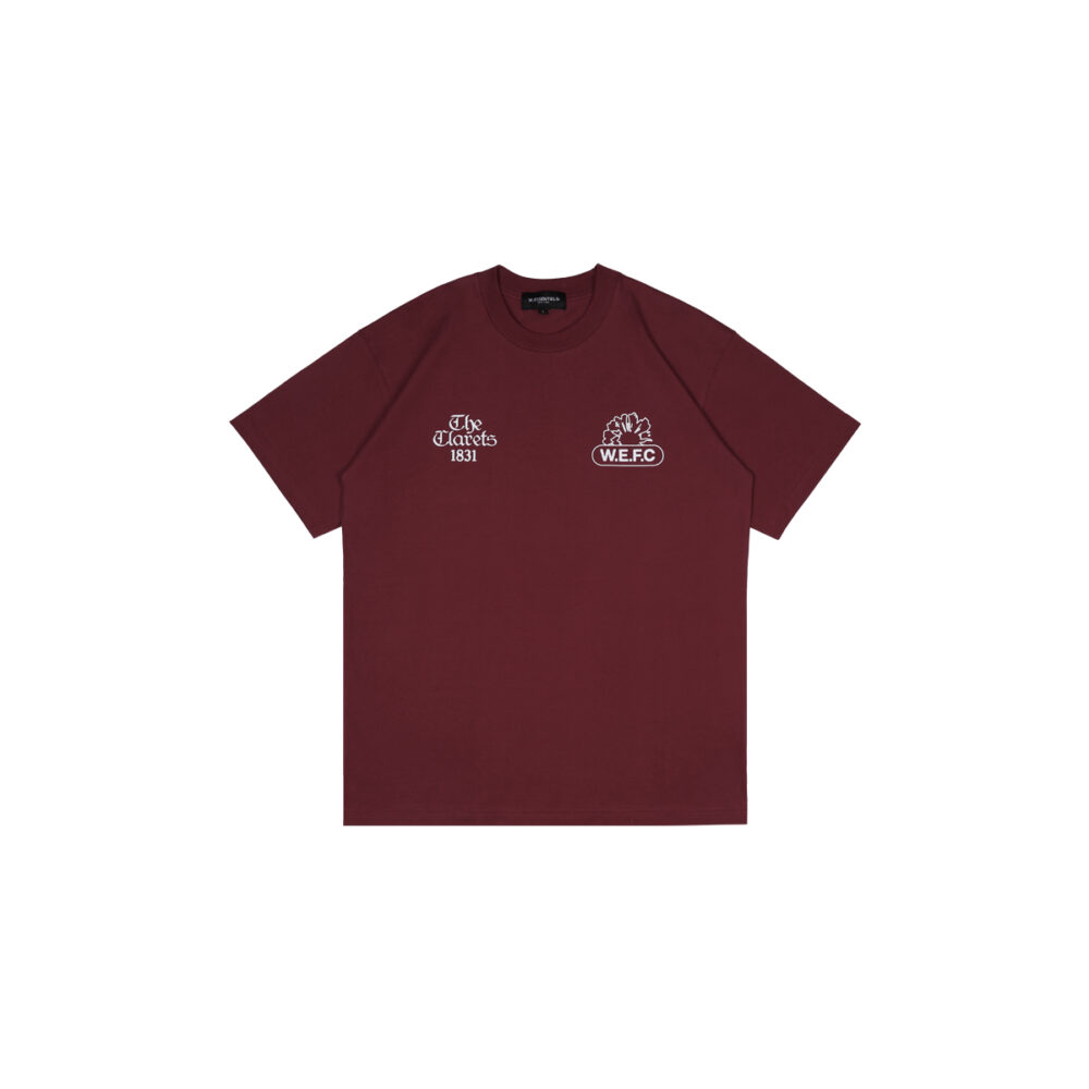 W.Essentiels Perdrix Boxy Cut T-shirt Foxblood