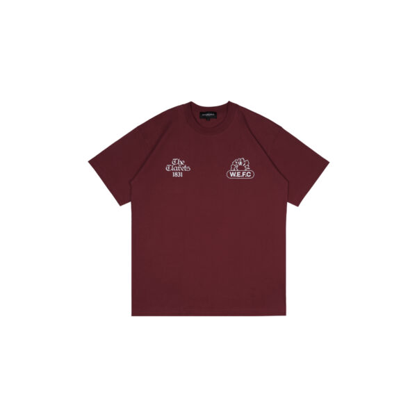 W.Essentiels Perdrix Boxy Cut T-shirt Foxblood