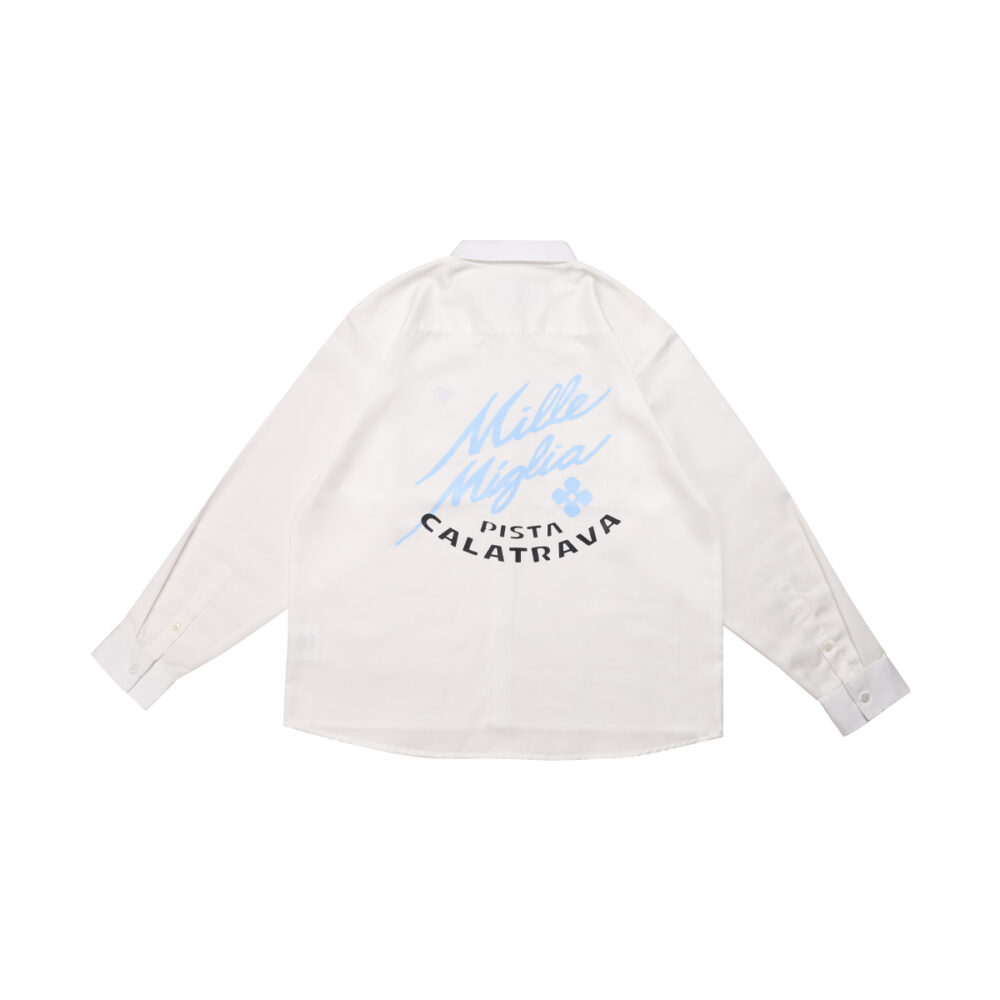 W.Essentiels Citta de Calatrava Overshirt Blanc White - Image 2