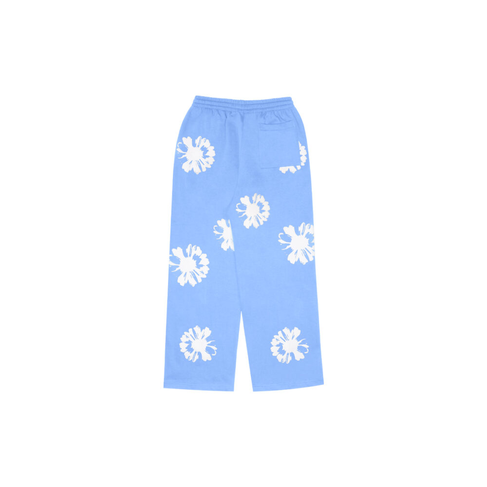W.Essentiels Le Valensole Full Print Sweat Pants North Carolina (Blue) - Image 2