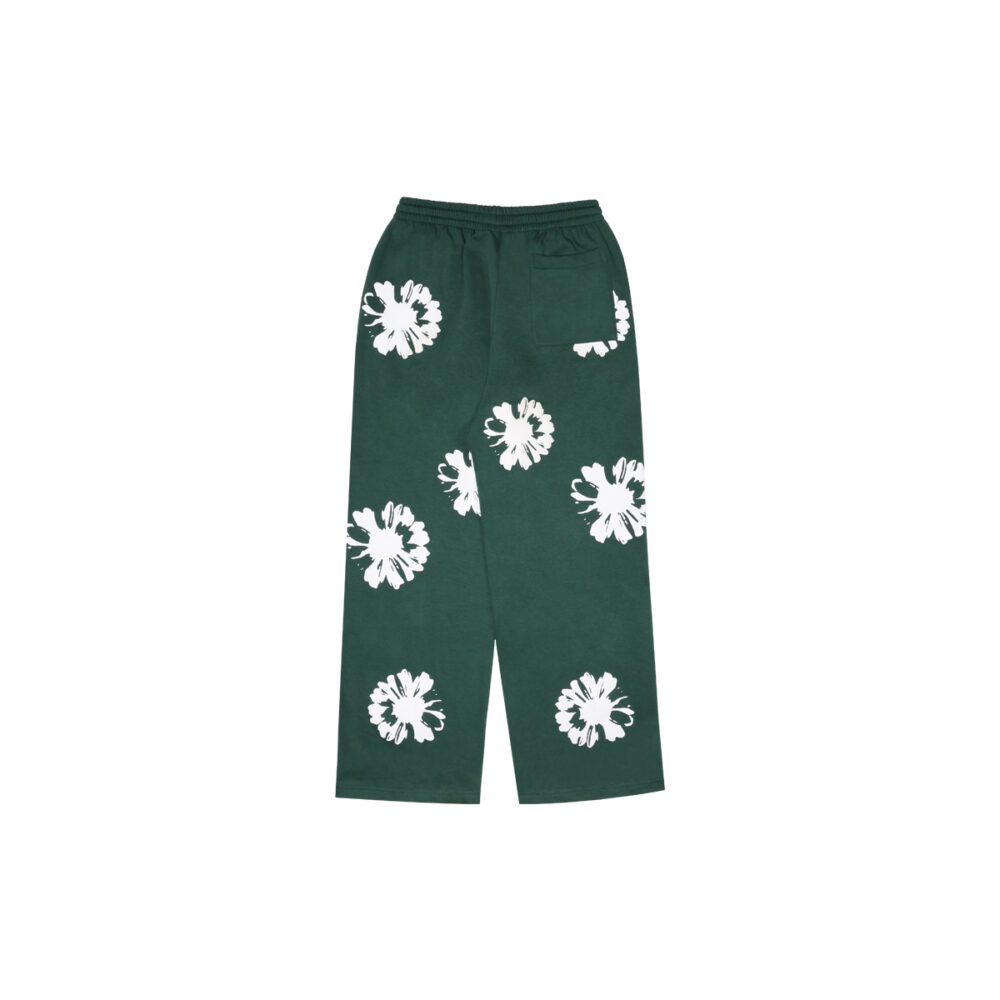 W.Essentiels Le Valensole Full Print Sweat Pants Emerald (Green) - Image 2
