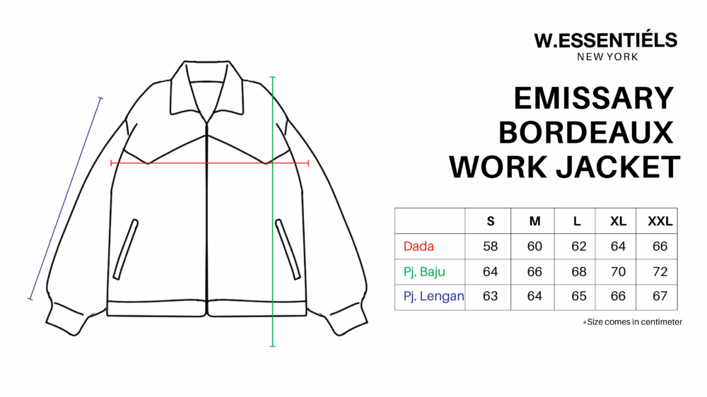 W.Essentiels Emissary Bordeaux Work Jacket Brown - Image 3