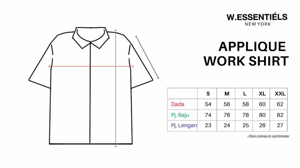 W.Essentiels Daffodil Applique Work Shirt Black - Image 3
