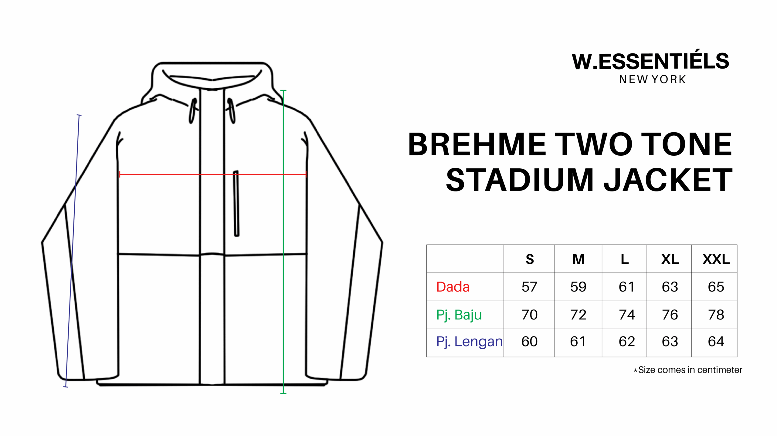W.Essentiels Brehme Two Tone Stadium jacket Foxblood/Black - Image 4