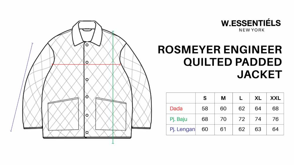 W.Essentiels Rosemeyer Engineer Quilted Padded Jacket Military Green - Image 5