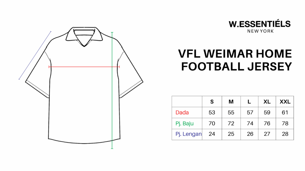 W.Essentiels VfL Weimar Home Football Jersey Black/Verde - Image 3