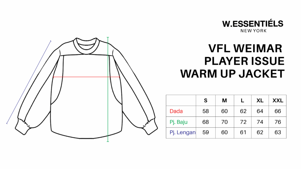W.Essentiels VfL Weimar Player Issue Warmup Sweater Black/Verde - Image 4