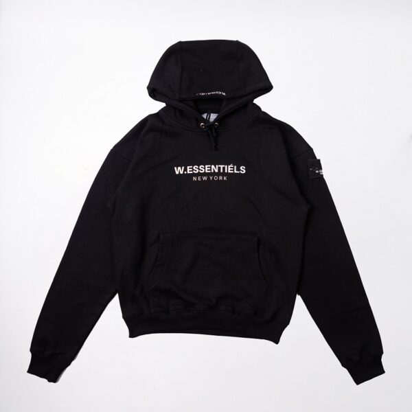 W.Essentiels Ecume Oversize Hoodie Noir Black